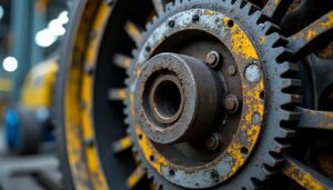 Que faire face à un roulement usé sur un convoyeur industriel