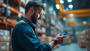 Utilisations d’une montre de surveillance lors d’une alerte incident en logistique