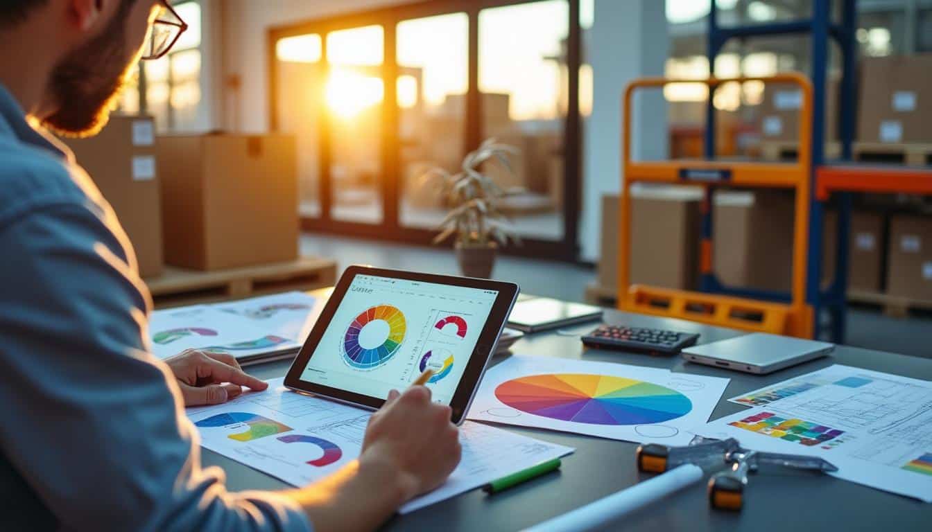 Illustration: Les normes graphiques essentielles pour une icône logistique efficace