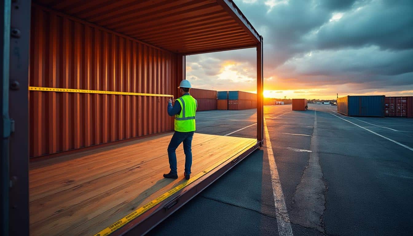 Illustration: Tout savoir sur le container maritime de 20 pieds et ses variantes