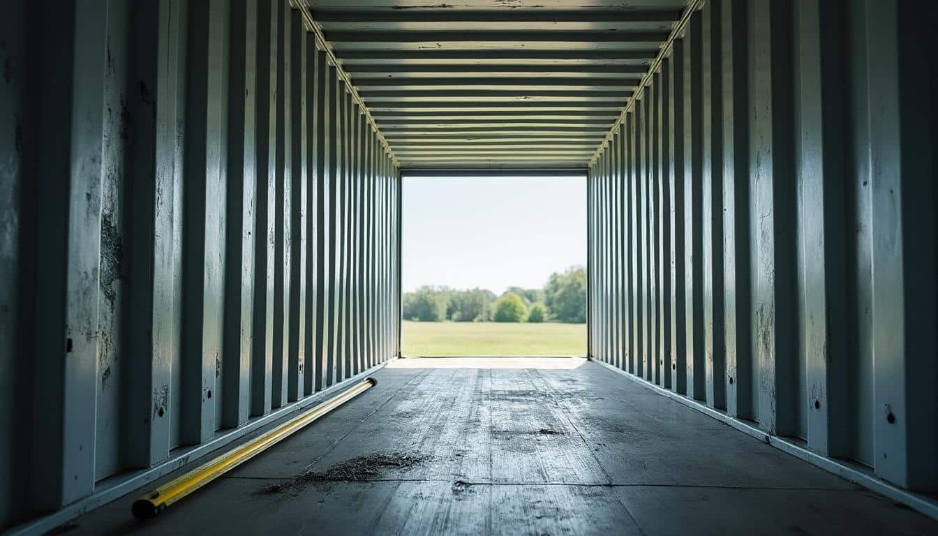 Dimension intérieur du container 20 pieds : mesures et conseils pratiques