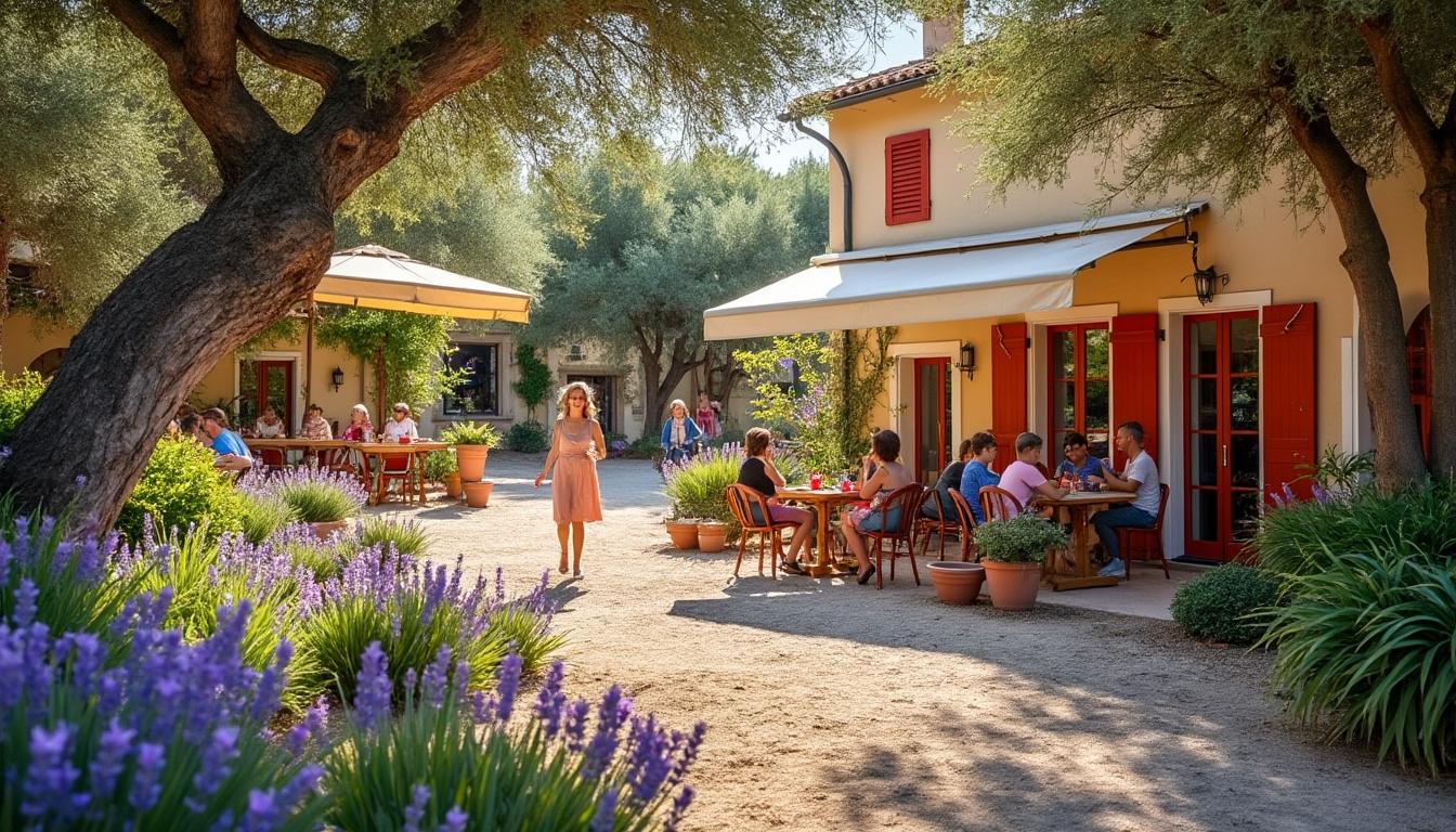 Illustration: À la découverte du village de la Font des Horts du Pro BTP en Provence