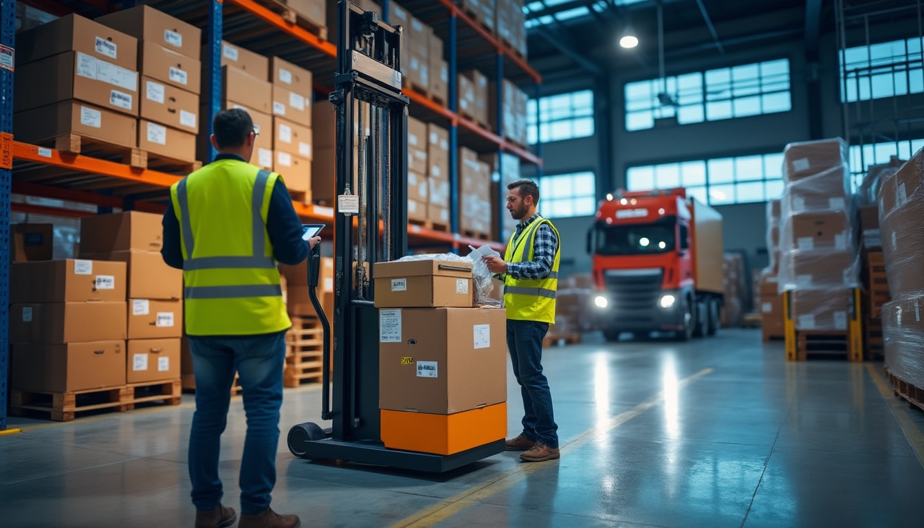 Illustration: Comprendre le statut d’une commande en transit dans la chaîne logistique