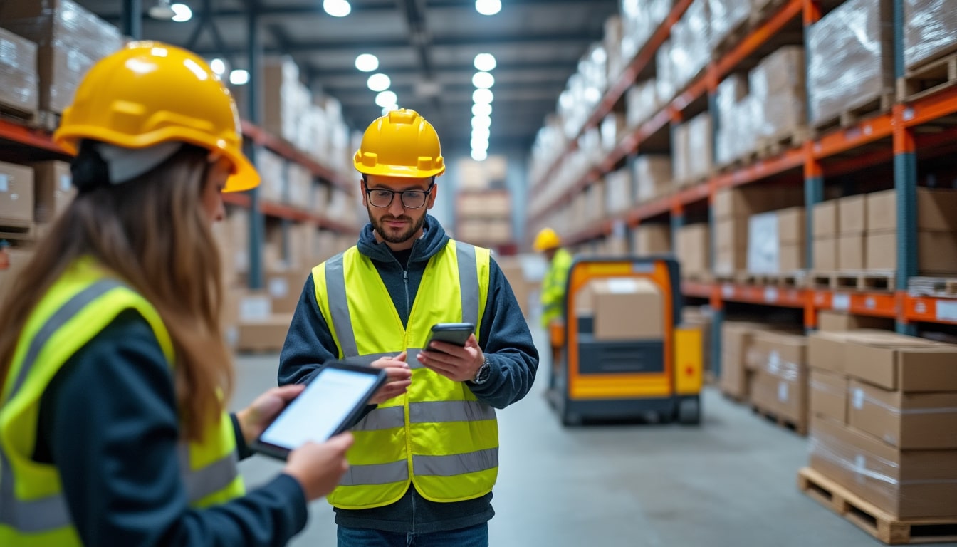 Illustration: Comprendre le rôle clé de l’accueil et du contrôle des marchandises dans l’entreprise