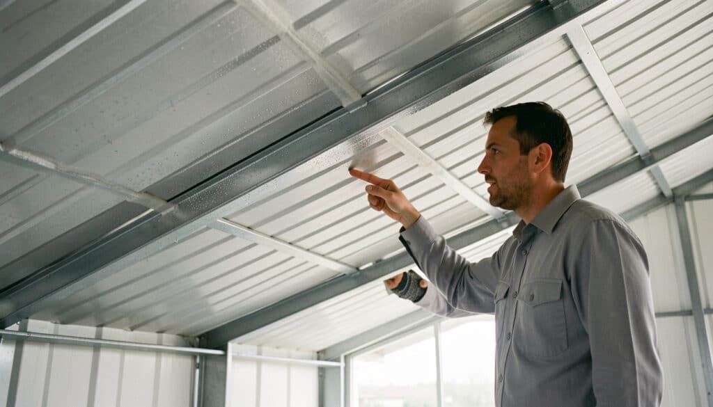 Condensation sous bac acier : quelles solutions ?