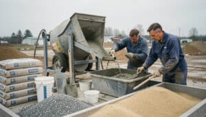 Bien doser le béton selon l’ouvrage et les quantités